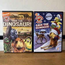 Nick Jr The Wonder Pets DVDs Save The Dinosaur Save The Reindeer Lot Of 2