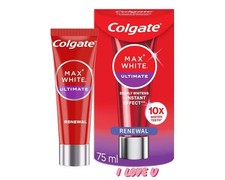 Max White Ultimate Renewal Whitening Toothpaste 75ml - 10X Whiter Teeth* 24/7 uk 14.53 per litre