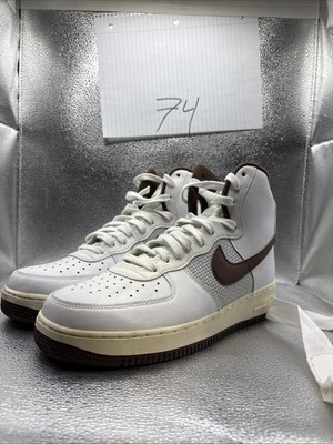 Nike Air Force 1 High 07 LV8 SZ 9.5 - Vintage White/ Chocolate 2022(DM0209-101)