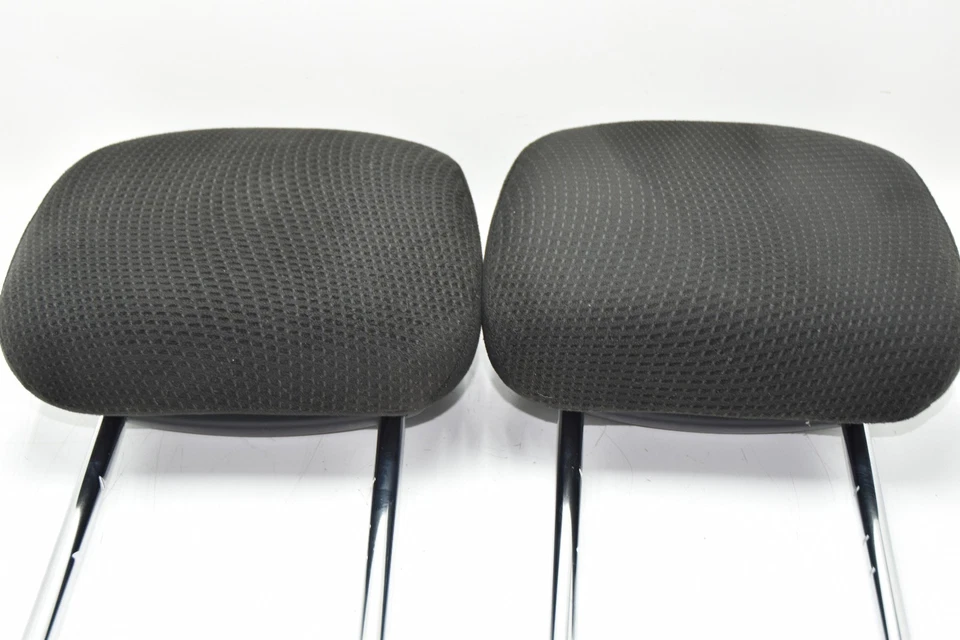 💎 2011-2020 道奇 Grand Caravan 黑色布前活动头枕套装一对原始设备制造商 — 第 2/4 张图片