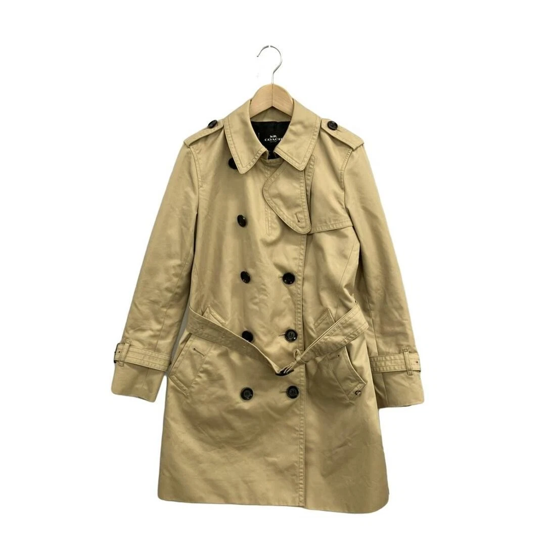 Coach Trench Coat Donna S Dettagli Danni ・Corpo Anteriore Posteriore Manica Sinistra: Sporco 5