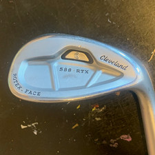 Cleveland 588 RTX Rotex 56 Sand Wedge 10 Bounce Steel Shaft RH Men's
