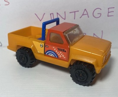 Tonka Tough Ones 1100 Scramblers 1983 Vintage Tire Center Truck Orange F7 032C