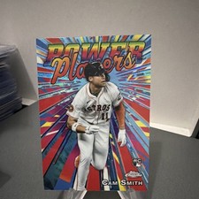 Topps 2025 Chrome Update Power Players Cam Smith Rookie PP-28 Astros