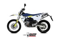 Endrohr Mivv STR1 Inox Husqvarna 701 Enduro 2023 2024
