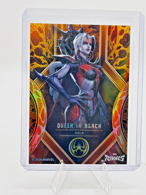 2026 Cardfun Marvel Rivals Eternal Glory Queen in Black Orange /20 #MR-BO-21