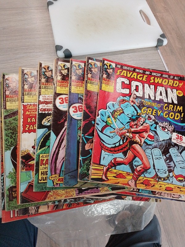 Conan The Barbarian Bronze Age Comics Bundle x10 king Conan