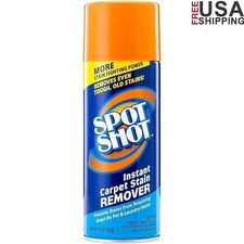 Aerosol Carpet Stain Remover Instant Cleaner Pet Safe Deodorizer Plant Based New