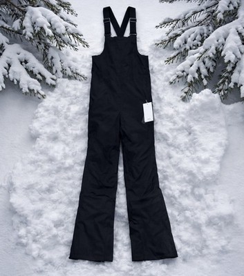 Halfdays Women's Carson Bib Ski Pants - Black Size XS New With Tags $345 MSRP