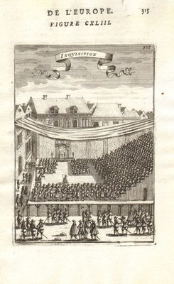 PORTUGIESISCHE INQUISITION. Inquisição Portuguesa. Portugal. GELDBÖRSE 1683 alter Druck