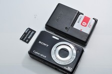 Sony Cyber-shot DSC W220 Black Digital Camera tested Japanese Only AU Stock