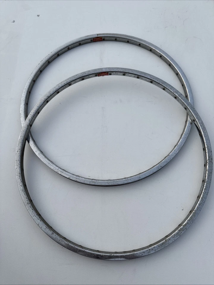 Araya 20S 20x1-1/8” Aluminio BMX Carreras 36 Agujeros Llanta Rueda Bicicleta de la Antigua Escuela Foto 3 de 4