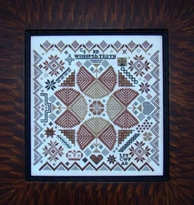 Quaker Medallion Sampler by Carriage House Samplings cross stitch pattern
