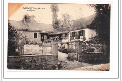 CAMPAGNE-les-HESDIN: the hospital - very good condition