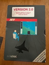 Vintage 1985 Jet version 2 for Commodore 64 - Open box - Used but Good condition image