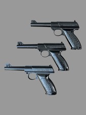 3 Vintage Carnival Circus International Exports Metal Water Pistols