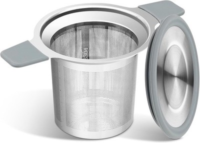 Stainless Steel Loose Leaf Tea Infuser Strainer with Extra Fine Mesh