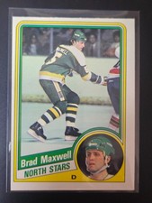 1984-85 O-PEE-CHEE HOCKEY #102 BRAD MAXWELL MINNESOTA NORTH STARS