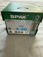 Spax Screws 4.0x30mm  T-Star A2 Stainless Steel 200pcs