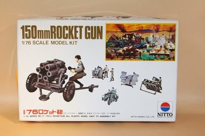 Nitto 150mm Rocket Gun Raketenwerfer 1:76 NEU in OVP Sammlung Bausatz