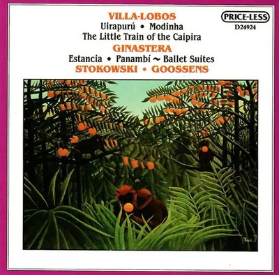 CD Heitor Villa-Lobos / Alberto Ginastera - Leopold Stokowski Uirapurú   Modin