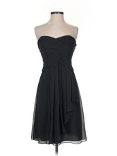 David's Bridal Women Black Cocktail Dress 2