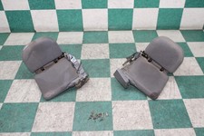 Stain 98-02 Ranger Ext Cab Gray Cloth Rear Pair Lh Rh Jump Seats Whardware