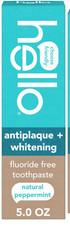 Hello Antiplaque Whitening Fluoride Free Toothpaste 5 Oz Peppermint Tea tree Oil