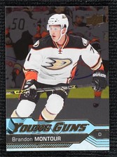 2016-17 Upper Deck Young Guns Silver Foil Brandon Montour #476 lt5