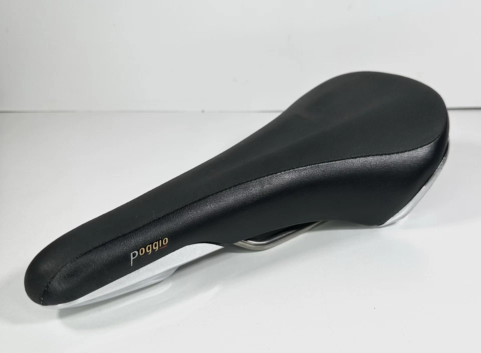 Sillín Fizik Poggio rieles de titanio asiento de bicicleta Foto 2 de 4