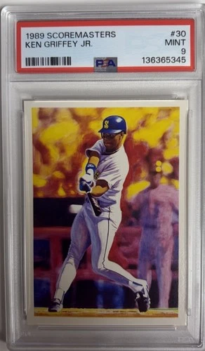 1989 Score masters #30 PSA 9 Mint Ken Griffey Jr. HOF Mariners Reds Rookie RC