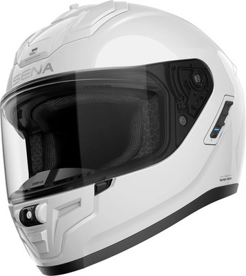 SENA PHANTOM ANC GLOSSY WHITE, M SIZE, DOT PHANTOMANC-GW00M3