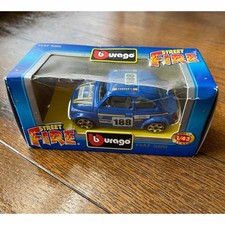Burago FIAT500 diecast car blue