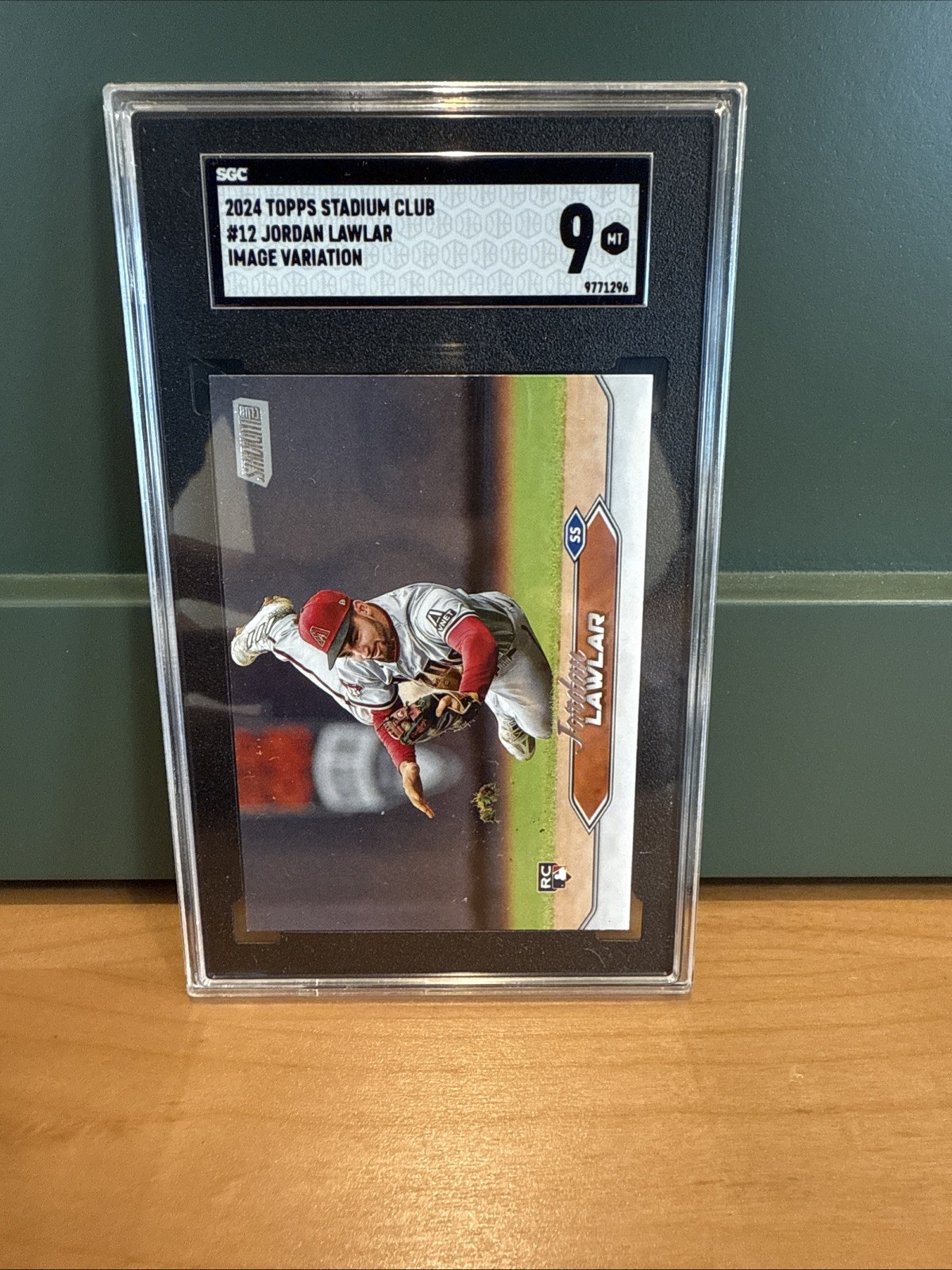 2024 TOPPS STADIUM CLUB IMAGE VARIATION #12 JORDAN LAWLAR ROOKIE RC PSA 9