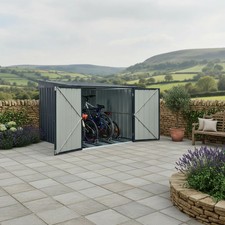 Mercia | Bike Store | Metal Bike Shed | Globel Bike Locker |Metal Garden Storage