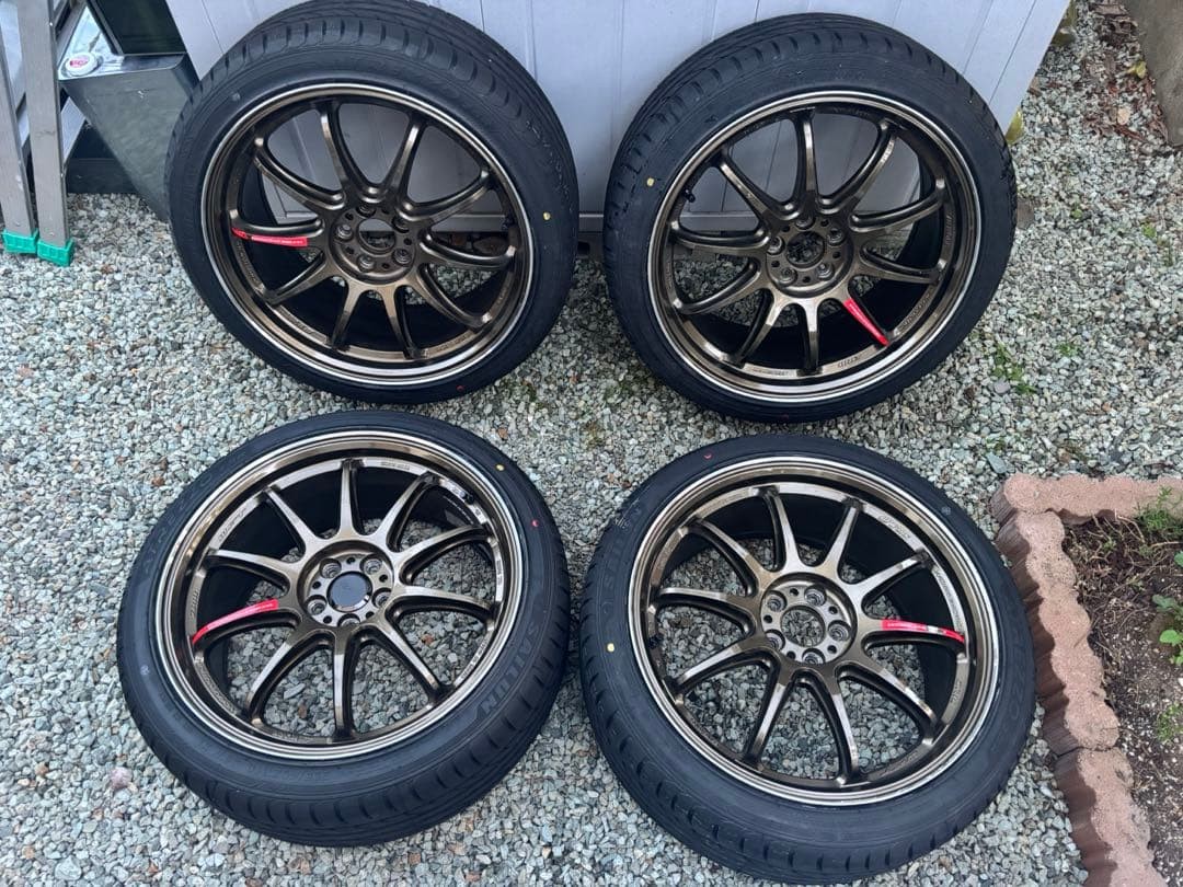 WORK EMOTION ZR10 18 8.5J 38 PCD112 WORK ZR10 EMOTION 単品 社外 18×7.5
