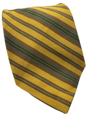 Robert Talbott Best Of Class Silk Blend Mens Handmade Necktie Multicolor Striped