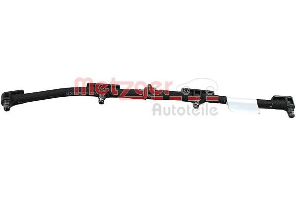 METZGER 0840124 Hose, fuel overflow for ALFA ROMEO,FIAT,LANCIA,OPEL,SAAB,VAUXHAL