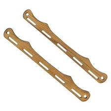 1 Paar Wikinger Taschenbügel Eiche "Haithabu" 27 cm, Mittelalter, DIY, Holzbügel