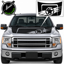 Hood Blackout Army Star Decal Fits- 2009- 2014 Ford F150 F-150