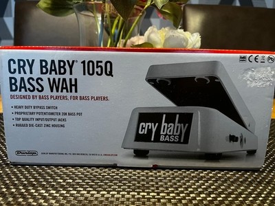 Dunlop Cry Baby 105Q Bass Wah Wah Effektpedal