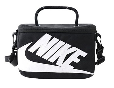 Nike Unisex MINI Schuhkarton Umhängetasche Schwarz Laufen Freizeit Fitnessstu...