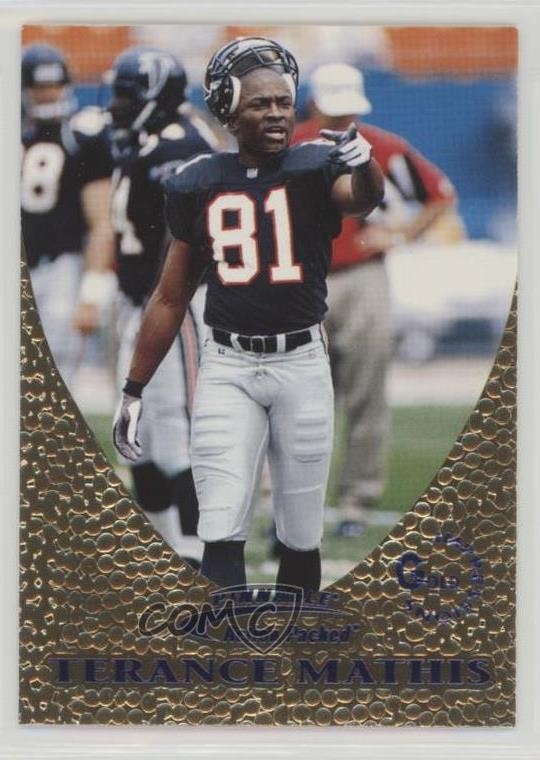 1997 Pinnacle Action Packed Gold Impressions Terance Mathis #48 0q3