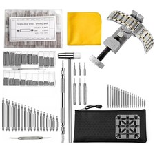Metal Adjustable Watch Band Strap Bracelet Link Pin Remover Repair Tool Kit US