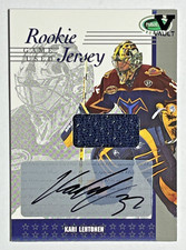 2003-04 Kari Lehtonen Parkhurst Rookie Jersey Auto /10 RJ-KL