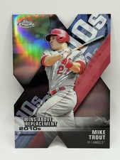2020 Topps Chrome - Decade of Dominance Die-Cuts Mike Trout #DOD-1