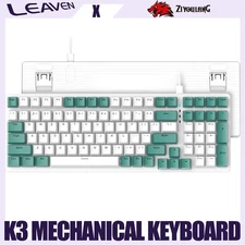 ZIYOULANG K3 Mechanical Keyboard, Ultra-Compact Mini 98 Keys Wired Type C RGB