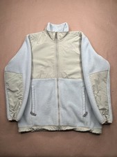 The North Face Denali Fleece Jacket Girls Size XLarge Blue and Gray Polartec