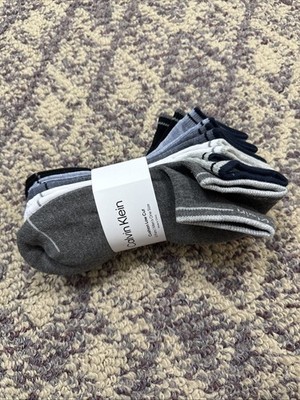 Calvin Klein 201LC24 Cushion Low Cut Sock - 6 Pack Size 10-13