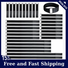 VELCRO Brand Bulk Pack 30Reusable Fastening Cable Straps with Buckle Variety NEW